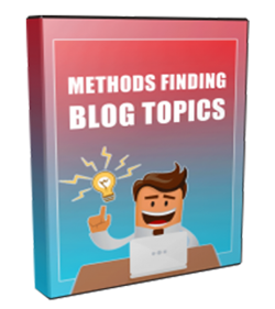 21 Methods for Finding Blog Topics Multimedia